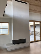 Lime plaster interior example 9